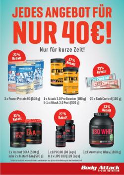 Black Friday Deals: 40€ Aktion!