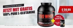 Extreme ISO Whey jetzt mit gratis 400g L-Glutamin