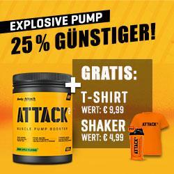 ATTACK2 + GRATIS T-Shirt + GRATIS Shaker