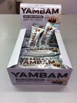 Geschmacksorgasmus: YAMBAM Brownie White Chocolate